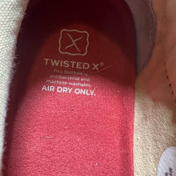 Twisted X Shiny Print Women Shoes- 7M - Picture 6 of 7